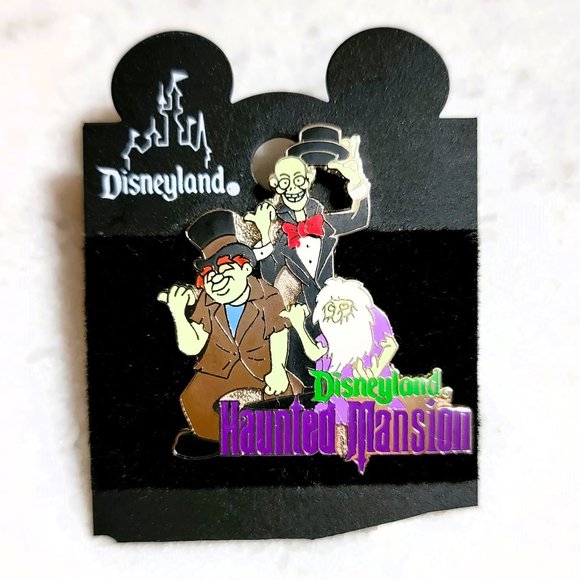 1st DISNEYLAND HAUNTED MANSION HITCHHIKING GHOSTS PIN 1998-Y2k ATTRACTION SERIES - Picture 1 of 4